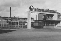 Eingang Nordmarkwerke 1957