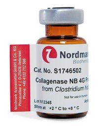 Vial of Collagenase NB 4 Proved Grade