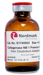 Vial of Collagenase NB 1 Premium Grade